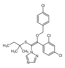 (Z)-1-(2-((4-chlorobenzyl)oxy)-2-(2,4-dichlorophenyl)-1-(tert-pentylthio)vinyl)-1H-1,2,4-triazole CAS:98452-32-5 manufacturer & supplier