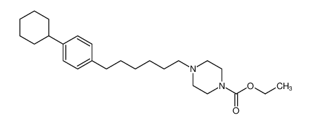 1-Piperazinecarboxylic acid, 4-[6-(4-cyclohexylphenyl)hexyl]-, ethyl ester CAS:98453-39-5 manufacturer & supplier