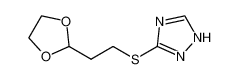 1H-1,2,4-Triazole, 3-[[2-(1,3-dioxolan-2-yl)ethyl]thio]- CAS:98456-58-7 manufacturer & supplier