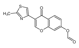 [3-(2-methyl-1,3-thiazol-4-yl)-4-oxochromen-7-yl] formate CAS:98458-39-0 manufacturer & supplier