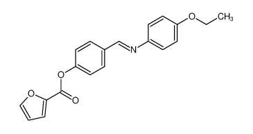 Furan-2-carboxylic acid 4-{[(E)-4-ethoxy-phenylimino]-methyl}-phenyl ester CAS:98458-96-9 manufacturer & supplier