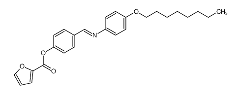 Furan-2-carboxylic acid 4-{[(E)-4-octyloxy-phenylimino]-methyl}-phenyl ester CAS:98459-01-9 manufacturer & supplier