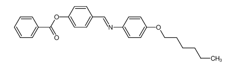 Benzoic acid 4-{[(E)-4-hexyloxy-phenylimino]-methyl}-phenyl ester CAS:98459-10-0 manufacturer & supplier