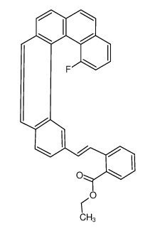 2-[(E)-2-(11-Fluoro-dibenzo[c,g]phenanthren-9-yl)-vinyl]-benzoic acid ethyl ester CAS:98460-00-5 manufacturer & supplier