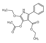 3-acetoxy-2-ethoxy-4-ethoxycarbonyl-5-phenyl-1H-pyrrole CAS:98473-56-4 manufacturer & supplier