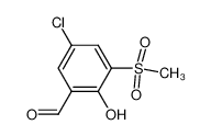 2-formyl-4-chloro-6-methylsulfonylphenol CAS:98480-14-9 manufacturer & supplier