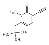 1-methyl-1,2-dihydro-2-oxo-6-(2,2-dimethylpropyl)-3-pyridinecarbonitrile CAS:98482-99-6 manufacturer & supplier