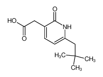 1,2-dihydro-2-oxo-6-(2,2-dimethylpropyl)-3-pyridineacetic acid CAS:98483-16-0 manufacturer & supplier