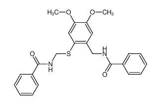 1-Benzaminomethyl-2-benzaminomethylmercapto-4.5-dimethoxy-benzol CAS:98483-65-9 manufacturer & supplier