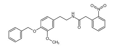 N-(2-(4-Benzyloxy-3-methoxy-phenyl)-aethyl)-2-(2-nitro-phenyl)-essigsaeure-amid CAS:98483-67-1 manufacturer & supplier