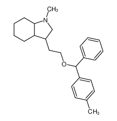 1-Methyl-3-[2-(phenyl-p-tolyl-methoxy)-ethyl]-octahydro-indole CAS:98484-14-1 manufacturer & supplier