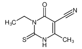 3-ethyl-6-methyl-4-oxo-2-thioxo-1,2,3,4-tetrahydro-pyrimidine-5-carbonitrile CAS:98488-17-6 manufacturer & supplier