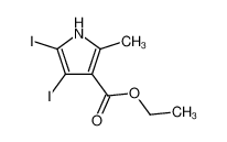 4,5-diiodo-2-methyl-pyrrole-3-carboxylic acid ethyl ester CAS:98491-31-7 manufacturer & supplier