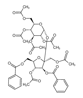 (2R,3R,4S,5R,6R)-2-(((2S,3S,4R,5R)-4-acetoxy-2-(acetoxymethyl)-3-(benzoyloxy)-5-((benzoyloxy)methyl)tetrahydrofuran-2-yl)oxy)-6-(acetoxymethyl)tetrahydro-2H-pyran-3,4,5-triyl triacetate CAS:98495-87-5 manufacturer & supplier