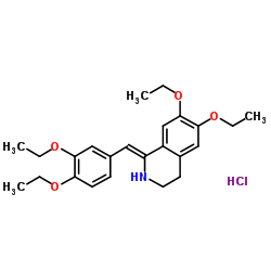 (1Z)-1-[(3,4-diethoxyphenyl)methylidene]-6,7-diethoxy-3,4-dihydro-2H-isoquinoline,hydrochloride CAS:985-12-6 manufacturer & supplier