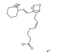 potassium,(Z)-7-[(1S,2S,3R,5S)-3-[(E,3S)-3-hydroxyoct-1-enyl]-4,6-dioxabicyclo[3.1.1]heptan-2-yl]hept-5-enoate CAS:98509-73-0 manufacturer & supplier