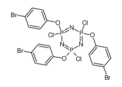 2,4,6-Trichlor-2,4,6-tris-(4-brom-phenoxy)-cyclotriphosphazatrien CAS:98511-75-2 manufacturer & supplier