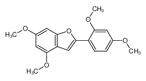 2-(2,4-dimethoxyphenyl)-4,6-dimethoxybenzo[b]furan CAS:98528-35-9 manufacturer & supplier