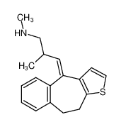 4-(3-Methylamino-2-methyl-propyliden)-9,10-dihydro-4H-benzo(4.5)cyclohepta(1.2-b)thiophen CAS:98528-44-0 manufacturer & supplier