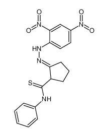 2-(2,4-Dinitro-phenylhydrazono)-cyclopentan-thiocarbonsaeure-(1)-anilid CAS:98528-98-4 manufacturer & supplier