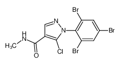 5-Chloro-1-(2,4,6-tribromophenyl)-N-methyl-1H-pyrazole-4-carboxamide CAS:98533-46-1 manufacturer & supplier