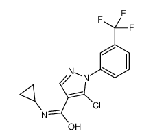 5-chloro-N-cyclopropyl-1-[3-(trifluoromethyl)phenyl]pyrazole-4-carboxamide CAS:98533-97-2 manufacturer & supplier