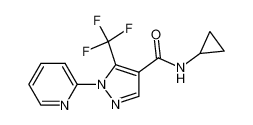 5-(Trifluoromethyl)-1-(2-pyridinyl)-N-cyclopropyl-1H-pyrazole-4-carboxamide CAS:98534-63-5 manufacturer & supplier