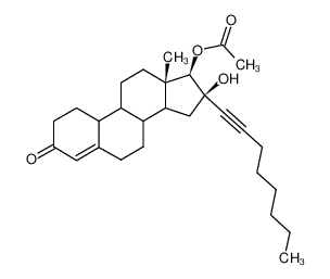 16α-(1-Octinyl)-16β-hydroxy-17β-acetoxy-4-oestren-3-on CAS:98543-99-8 manufacturer & supplier