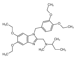 sec-butyl-[1-(3,4-diethoxy-benzyl)-5,6-diethoxy-1H-benzoimidazol-2-ylmethyl]-methyl-amine CAS:98544-25-3 manufacturer & supplier