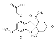 7-Chlor-6,2'-dimethoxy-4-carboxymethoxy-6'-methyl-grisen-(2')-dion-(3,4') CAS:98561-61-6 manufacturer & supplier