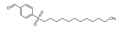 Benzaldehyde, 4-(dodecylsulfonyl)- CAS:98566-38-2 manufacturer & supplier