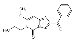 2-benzoyl-7-methoxy-6-propylimidazo[1,2-c]pyrimidin-5-one CAS:98567-05-6 manufacturer & supplier