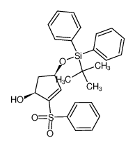 cis-4-(t-butyldiphenylsilyloxy)-1-hydroxyl-2-(phenylsulfonyl)-cyclopent-2-ene CAS:98576-71-7 manufacturer & supplier