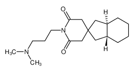 1'-(3-Dimethylamino-propyl)-2',6'-dioxo-spiro-(trans-hydrindan-2,4'-piperidin) CAS:98579-07-8 manufacturer & supplier