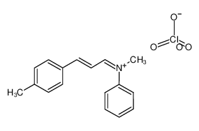 Methyl-phenyl-[(E)-3-p-tolyl-prop-2-en-(Z)-ylidene]-ammonium; perchlorate CAS:98587-86-1 manufacturer & supplier