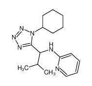 [1-(1-cyclohexyl-1H-tetrazol-5-yl)-2-methyl-propyl]-pyridin-2-yl-amine CAS:98595-27-8 manufacturer & supplier