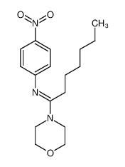 4-[N-(4-nitro-phenyl)-heptanimidoyl]-morpholine CAS:98597-09-2 manufacturer & supplier