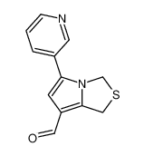 1H,3H-Pyrrolo[1,2-c]thiazole-7-carboxaldehyde, 5-(3-pyridinyl)- CAS:98599-56-5 manufacturer & supplier