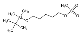 5-tert-butyldimethylsilyloxy n-pentyl mesylate CAS:98602-69-8 manufacturer & supplier