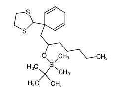 tert-Butyl-[1-(1-[1,3]dithiolan-2-yl-cyclohexa-2,5-dienylmethyl)-hexyloxy]-dimethyl-silane CAS:98607-74-0 manufacturer & supplier