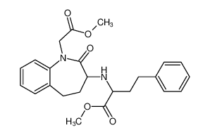 methyl 2-((1-(2-methoxy-2-oxoethyl)-2-oxo-2,3,4,5-tetrahydro-1H-benzo[b]azepin-3-yl)amino)-4-phenylbutanoate CAS:98626-49-4 manufacturer & supplier