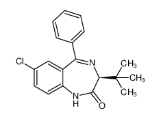 (S)-3-(tert-butyl)-7-chloro-5-phenyl-1,3-dihydro-2H-benzo[e][1,4]diazepin-2-one CAS:98627-65-7 manufacturer & supplier