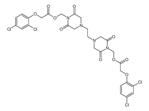 1.2-Bis[4-(2,4-dichlorophenoxyacetoxymethyl)-3,5-dioxopiperazin-1-yl]ethane CAS:98631-99-3 manufacturer & supplier