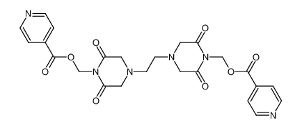 1,2-Bis[4-(4-pyridylcarbonyloxymethyl)-3,5-dioxopiperazin-1-yl]ethane CAS:98632-21-4 manufacturer & supplier