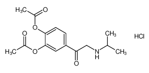 4-(isopropylglycyl)-1,2-phenylene diacetate hydrochloride CAS:98634-90-3 manufacturer & supplier