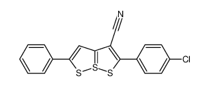 2-Phenyl-5-(p-chlor-phenyl)-4-cyan-6a-thia-thiophthen CAS:98635-72-4 manufacturer & supplier