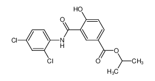 N-(2,4-dichloro-phenyl)-4-hydroxy-isophthalamic acid isopropyl ester CAS:98635-92-8 manufacturer & supplier