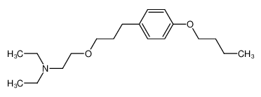 (2-Diethylamino-ethyl)-(3-(4-butyloxy-phenyl)-propyl)-ether CAS:98636-30-7 manufacturer & supplier