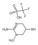 2-Amino-5-mercapto-1-methyl-1,4,5,6-tetrahydropyrimidine trifluoromethanesulfonate CAS:98642-32-1 manufacturer & supplier