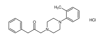 1-phenyl-3-(4-(o-tolyl)piperazin-1-yl)propan-2-one hydrochloride CAS:98646-75-4 manufacturer & supplier